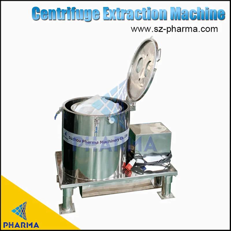 Low temperature filter bag basket extraction machine centrifuge separation machine for CBD oil