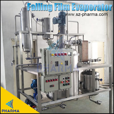 Ethanol Recovery Evaporator Low Temperature Solvent Falling Film Machine