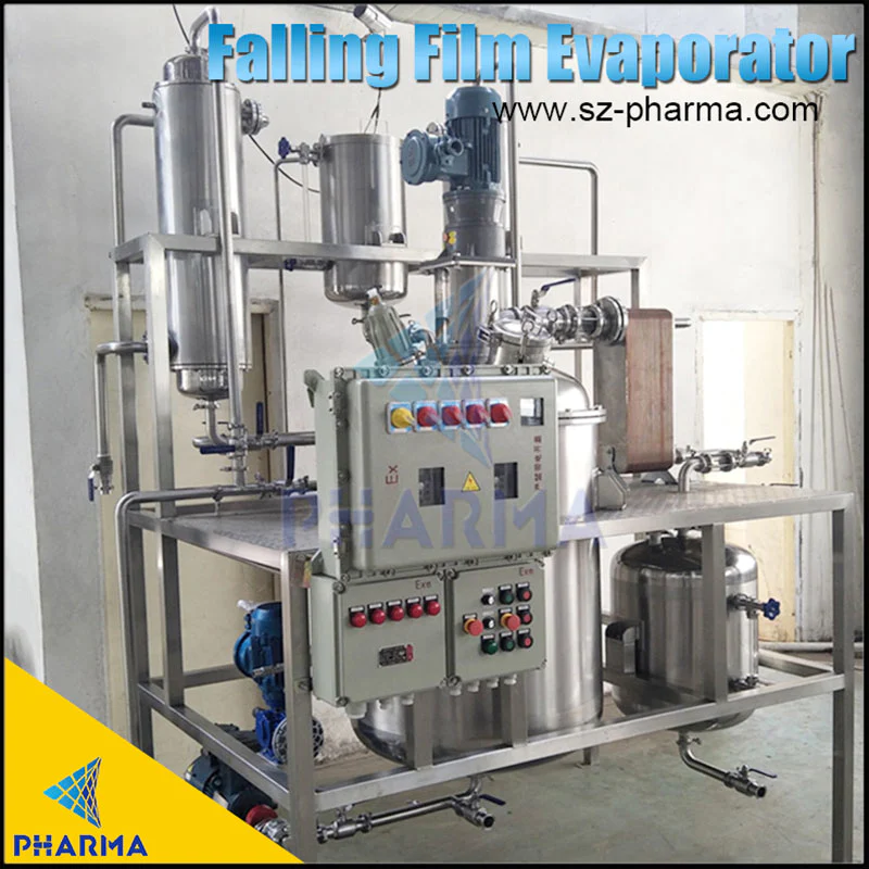 High Efficiency Wiped Film Short Path Distillation Machine