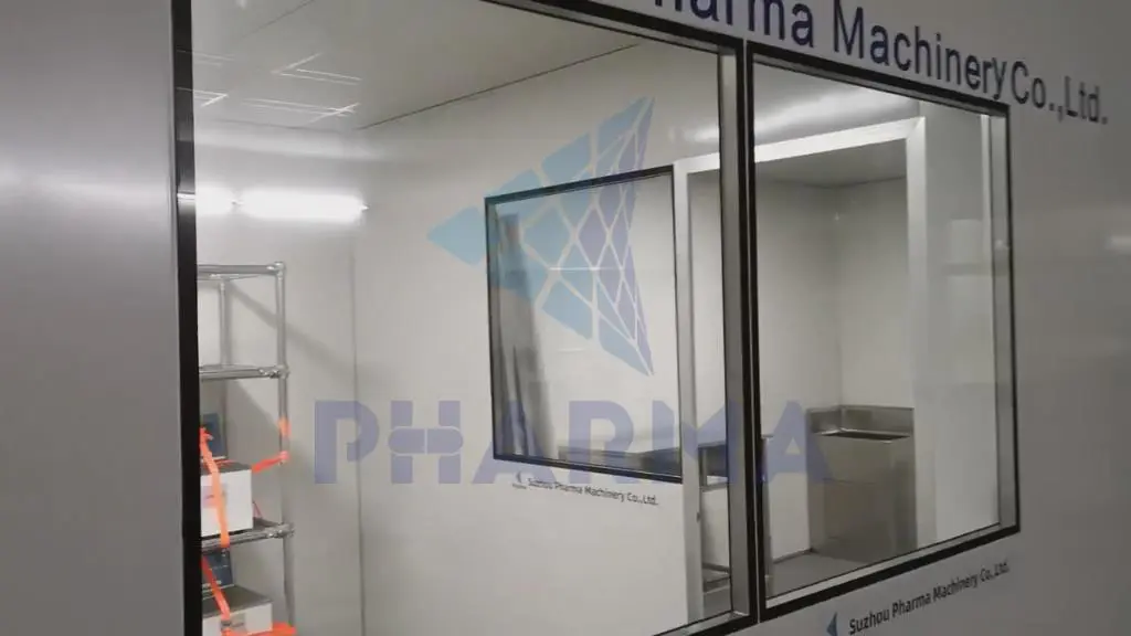 Pharma 1000sqm Medical Industry Cleanroom For CBD, IV Infusio