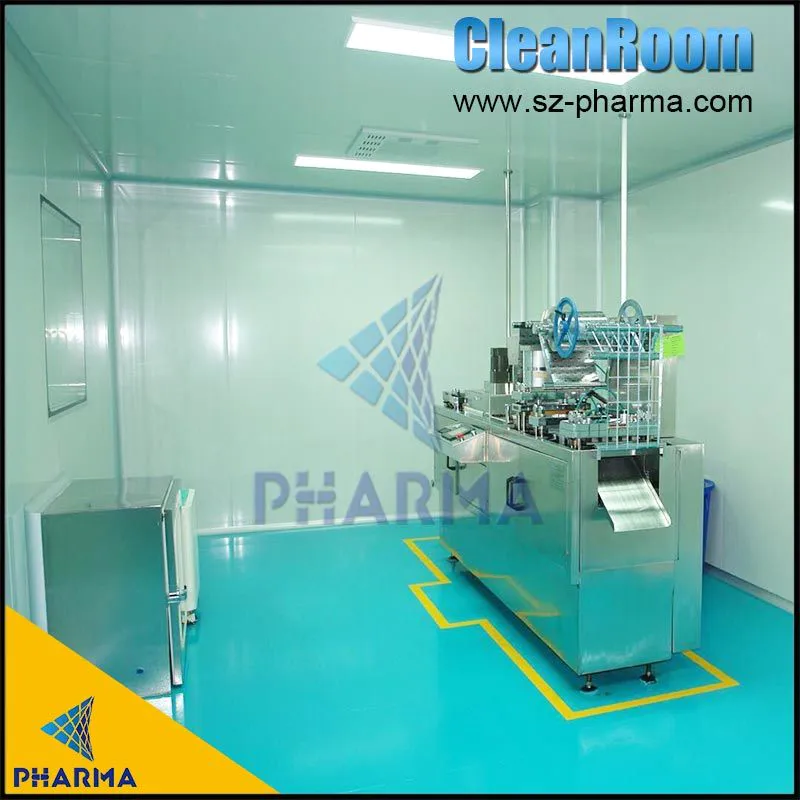 prefab iso 7 laboratory cleanroom