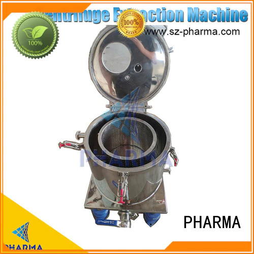 PHARMA supplier centrifuge extraction testing for chemical plant