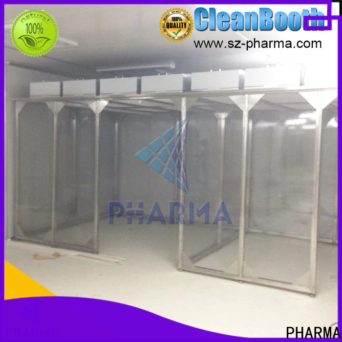 PHARMA commercial pharmaceutical clean room manufacturer for cosmetic factory