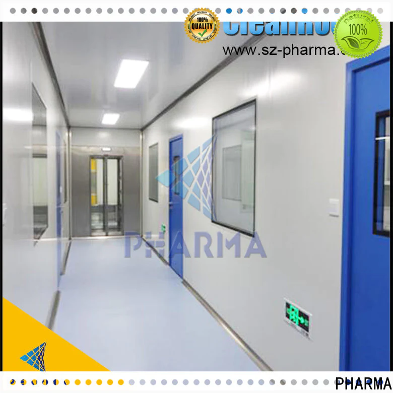 newly pharma clean room in different color for chemical plant
