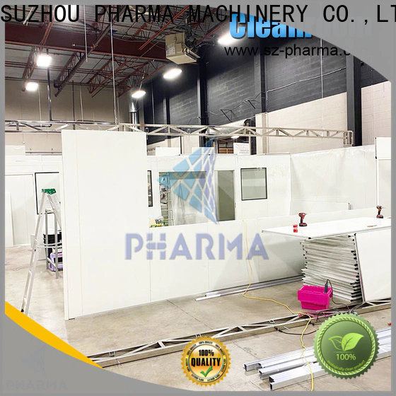 PHARMA custom modular cleanroom supplier for cosmetic factory