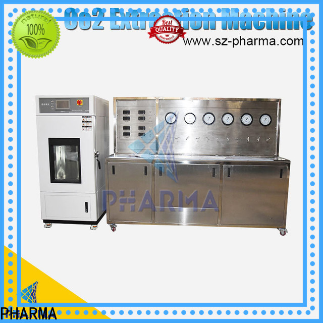 PHARMA co2 extraction equipment free design for chemical plant