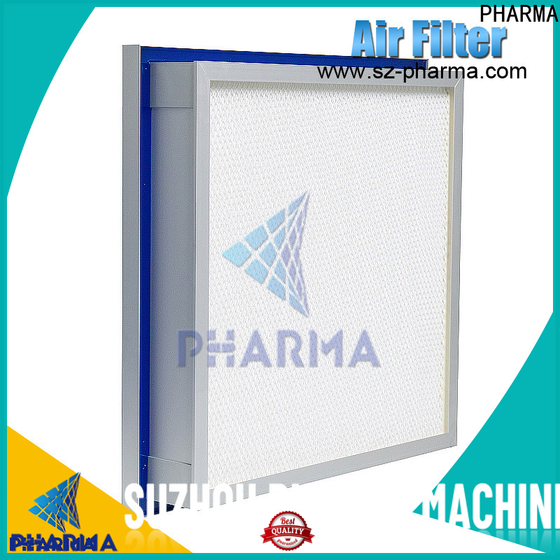 PHARMA quality fan powered hepa filter factory for chemical plant