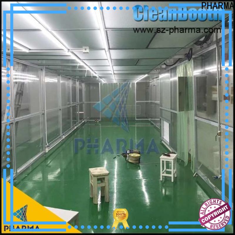 PHARMA new-arrival cleanroom class 100 in different color for cosmetic factory