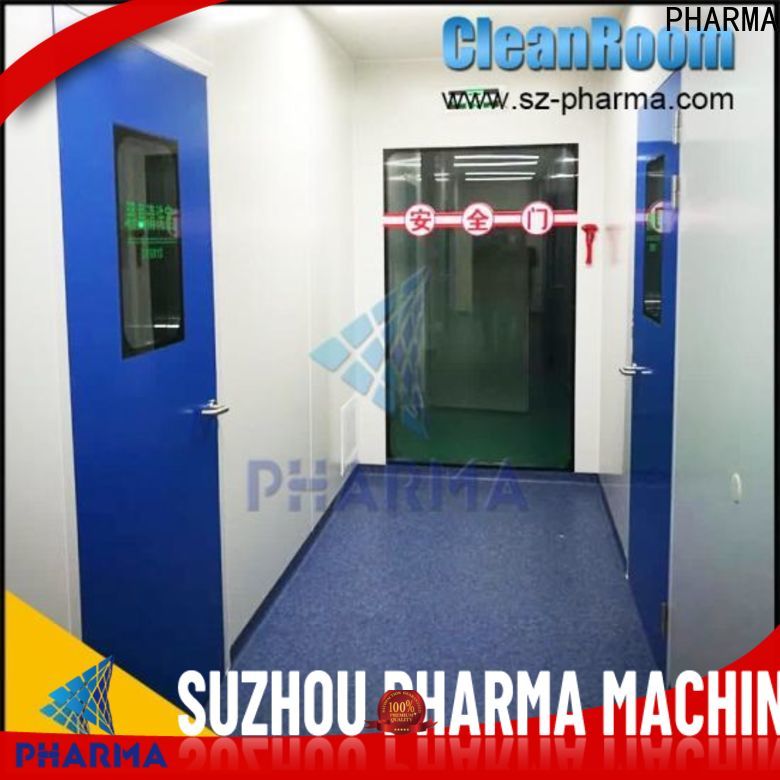 PHARMA ISO5-ISO8 Cleanroom 10000 class cleanroom in different color for herbal factory
