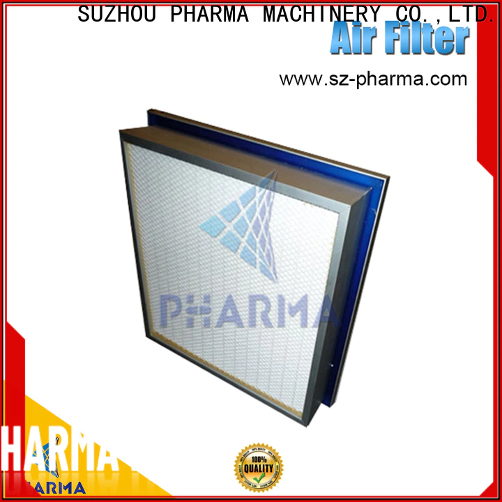 PHARMA Air Filter air filter unit owner for chemical plant