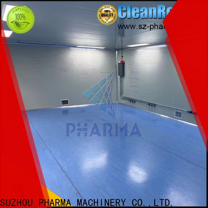 PHARMA custom cleanroom iso 5 in different color for electronics factory