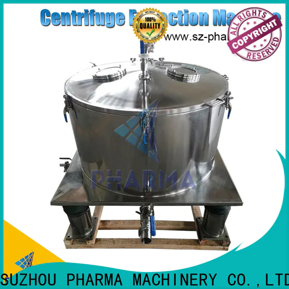 PHARMA supplier price of centrifuge equipment for herbal factory