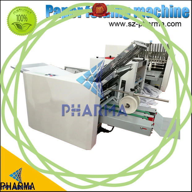 PHARMA automatic paper folder supplier for electronics factory