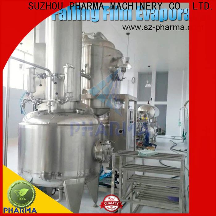 PHARMA Ethanol Recovery Evaporator triple effect evaporator manufacturer for food factory