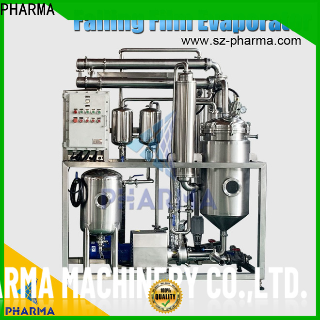 PHARMA Ethanol Recovery Evaporator rising film evaporator owner for food factory