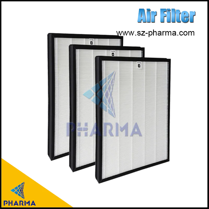 product-PHARMA-Metal Frame Deep Pleat HEPA Air Filter-img-1