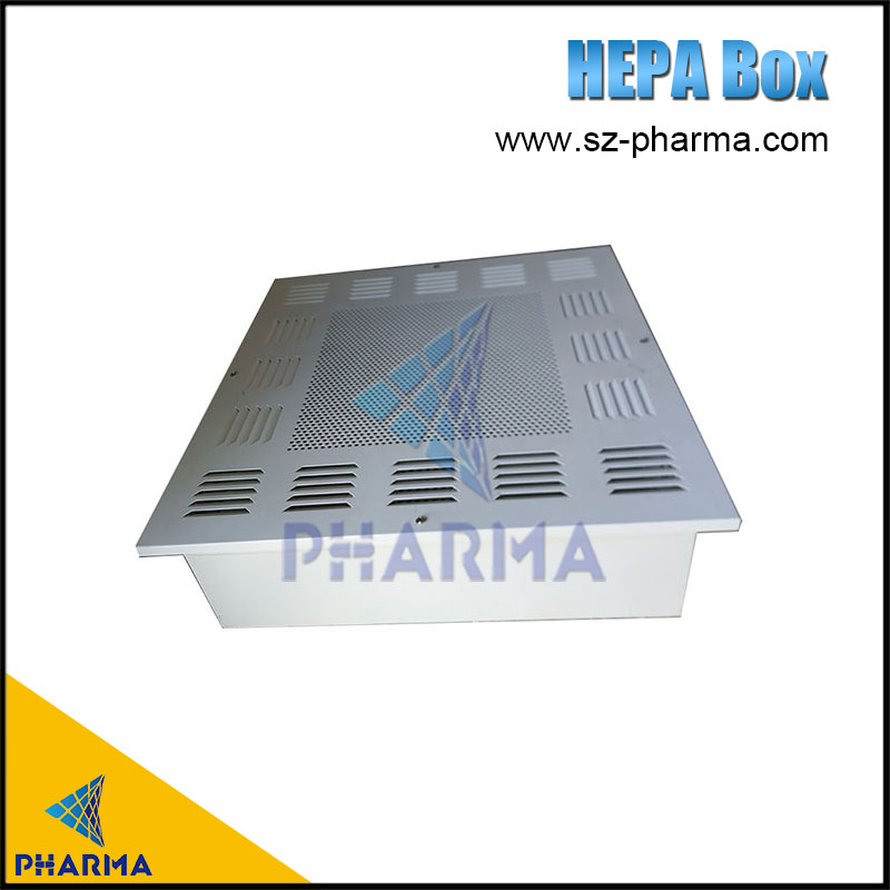Industrial HEPA Filter Box Cleanroom Ceiling HEPA Box