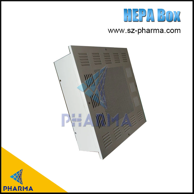 Cleanroom Electronics Hepa Air Filter HEPA Box with Air Diffuser plate