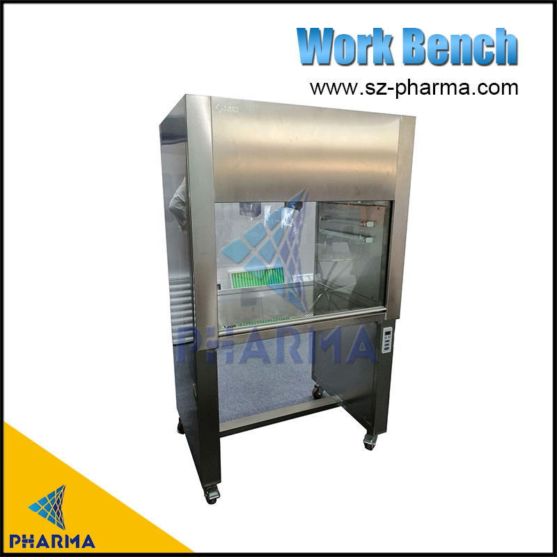 PCR laboratory laminar flow hood clean bench