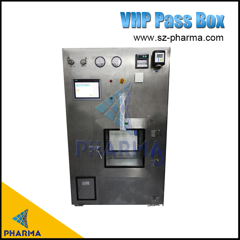 High Quality Interlock System Dynamic Dust Free VHP Pass Box