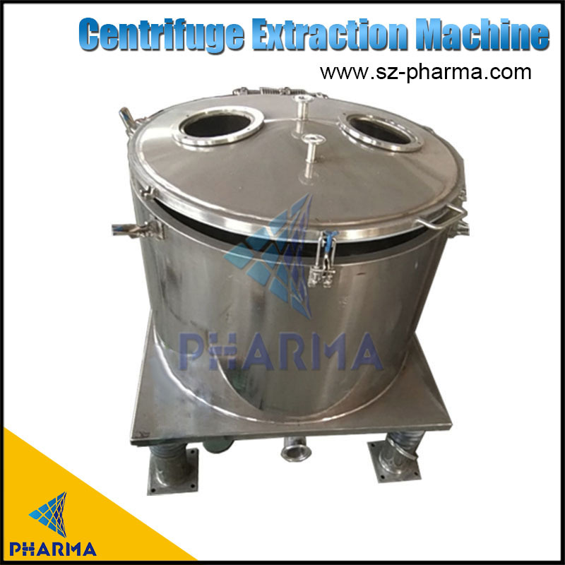 CBD Oil Low Temperature Centrifuge Extraction Machine With Basket