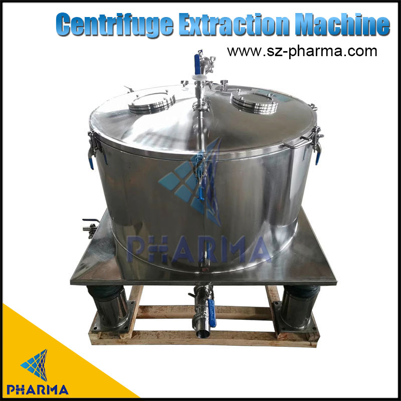 CBD Oil Low Temperature Centrifuge Extraction Machine With Basket