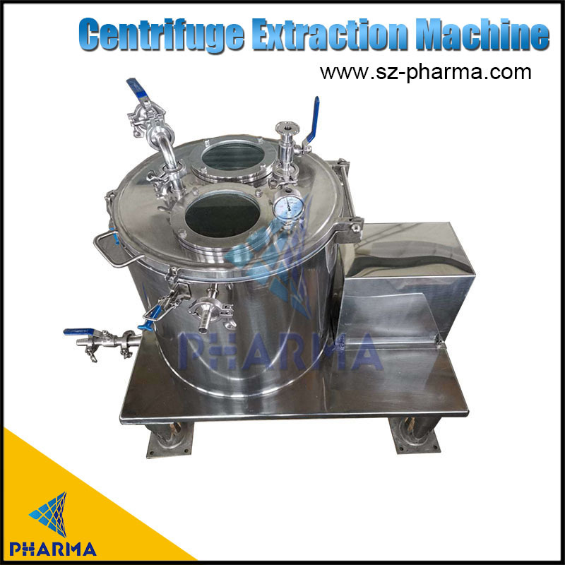 Cryo Ethanol Hemp Crude Oil Basket Centrifuge Extraction Machine