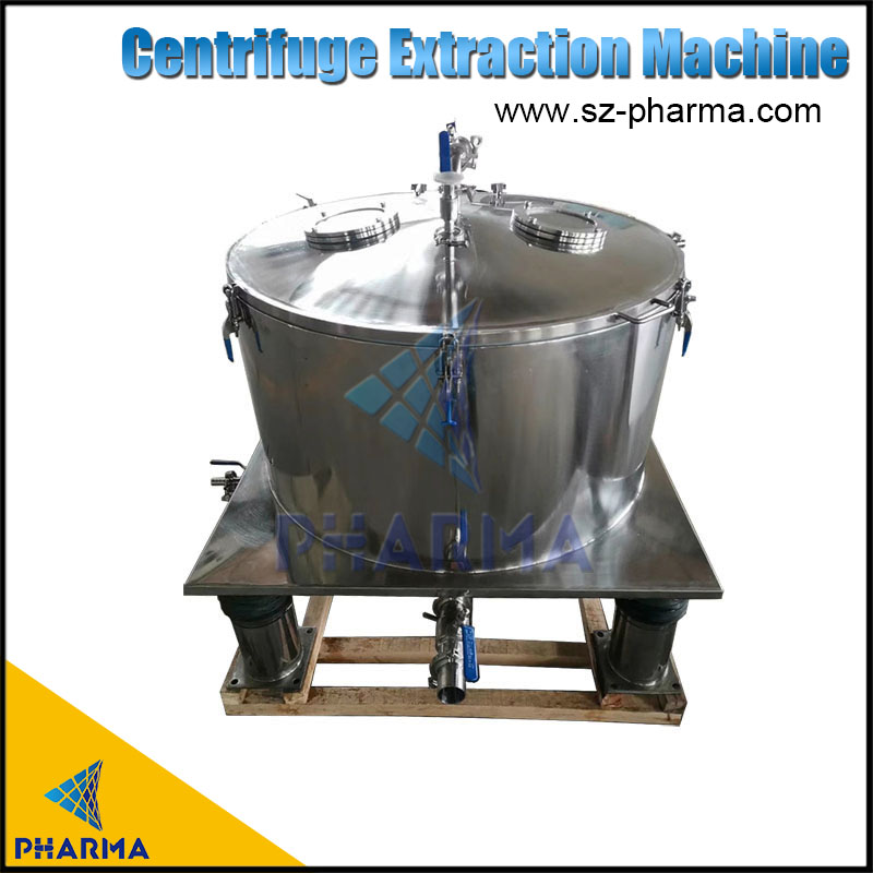 CBD Oil Low Temperature Centrifuge Extraction Machine With Basket