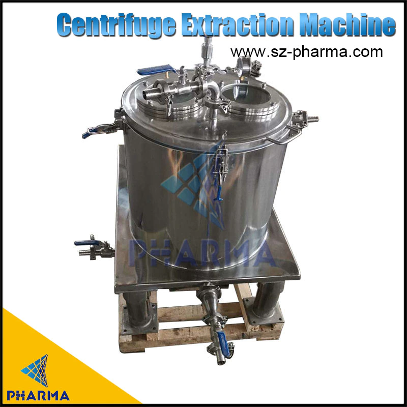 Washing and Spinning Hemp Oil Extraction Centrifuge Machine