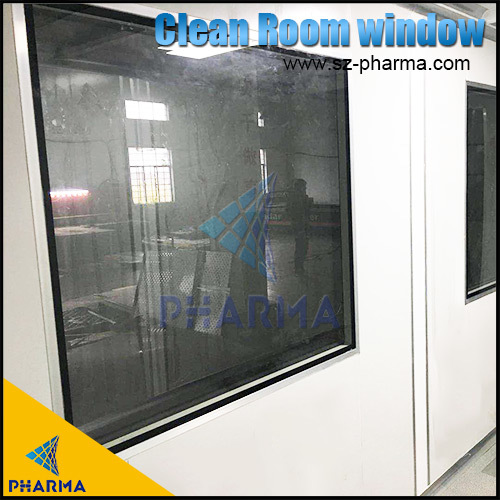 High Quality GMP Standard Metal Double Glazed Clear Window Food clean room Window Double Glazing Window With Good Price-PHARMA