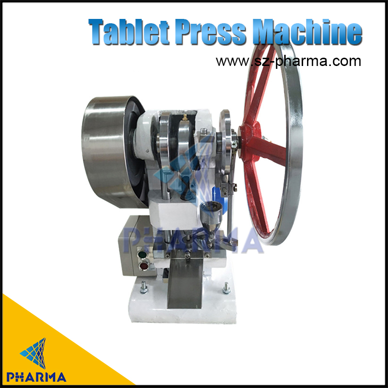 Single punch tablet press machine TDP0 TDP 5 TDP 6 with custom moulds