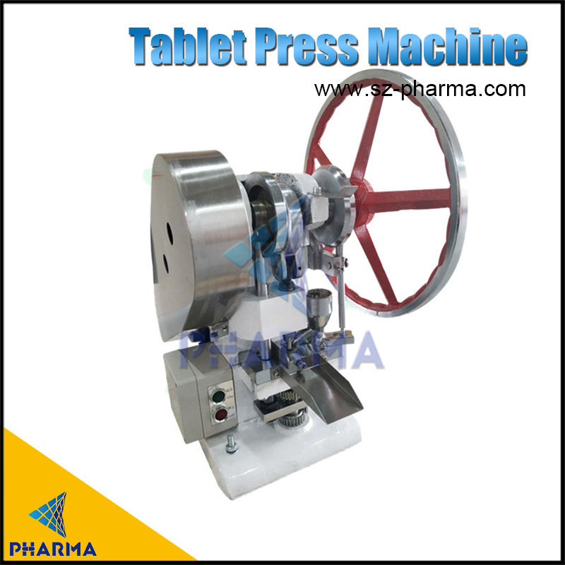 Single punch tablet press machine TDP0 TDP 5 TDP 6 with custom moulds