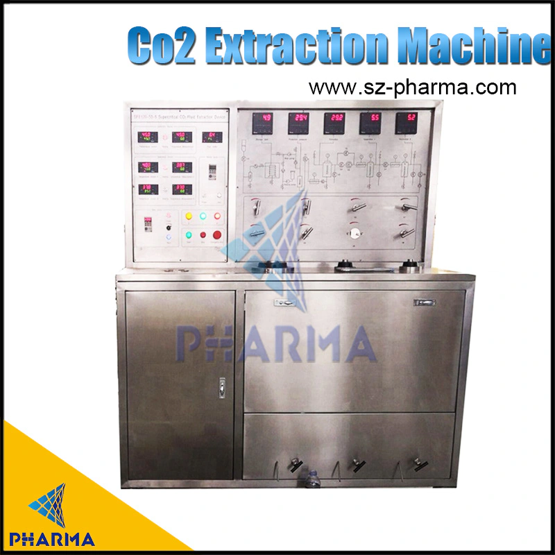 Safety production system automatic control supercritical extraction machine