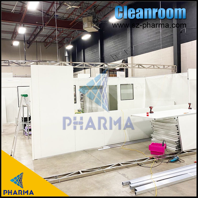 SZ-Pharma Modular Changing Room Clean Room Project