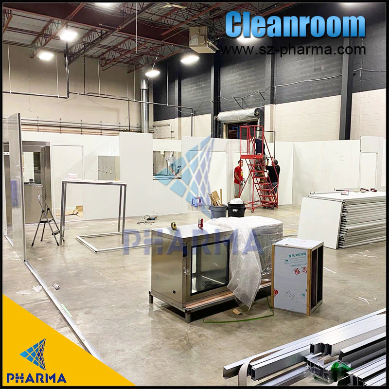 modular clean room for drug production