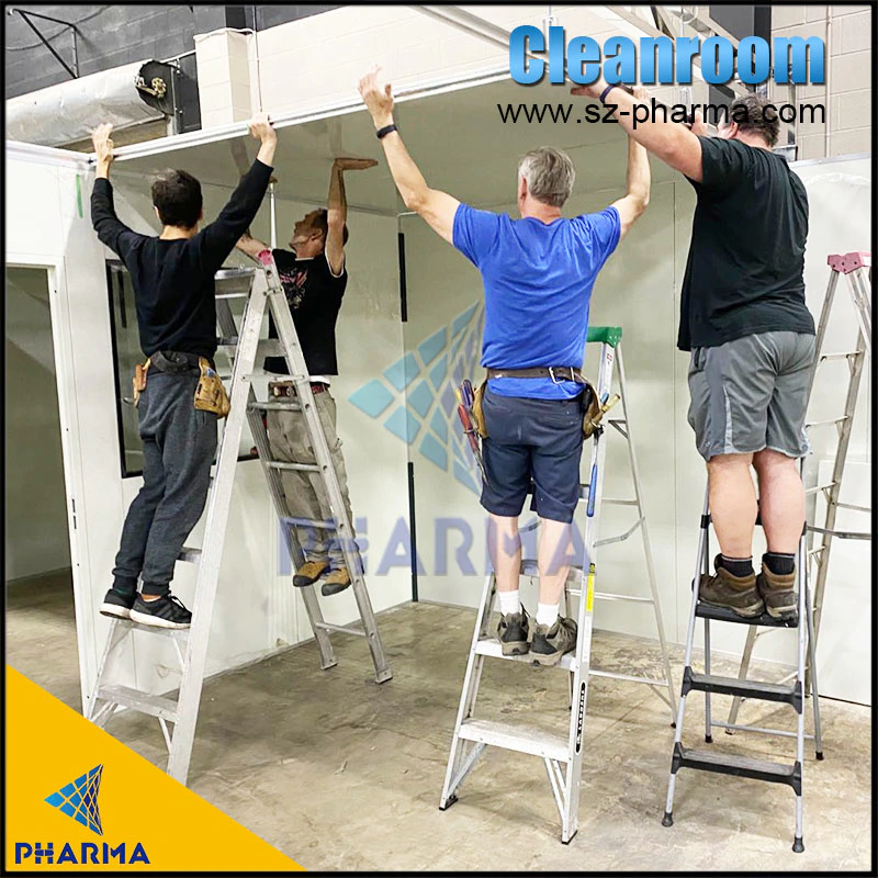 cleanroom clean double stainless steel color coated panels ceiling