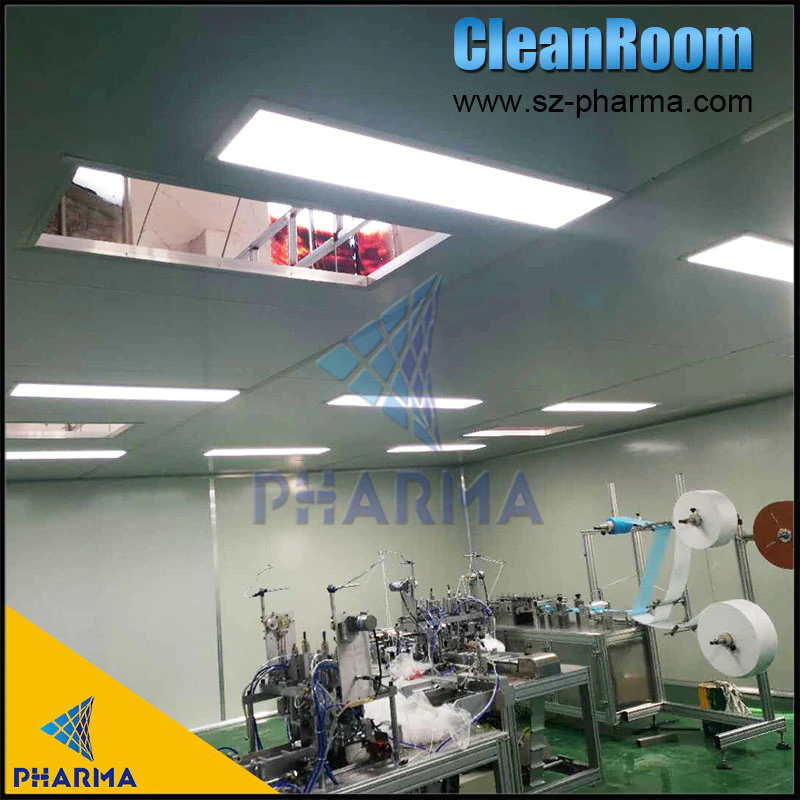 GMP factory class B air clean modular cleanroom