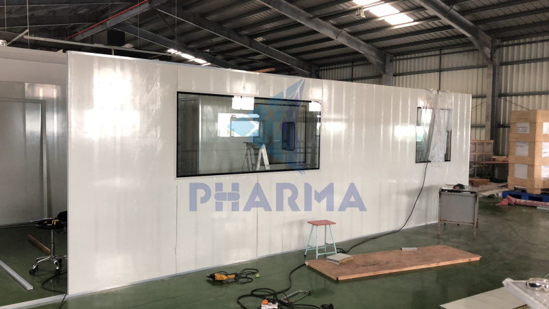 PHARMA custom modular cleanroom supplier for cosmetic factory-5