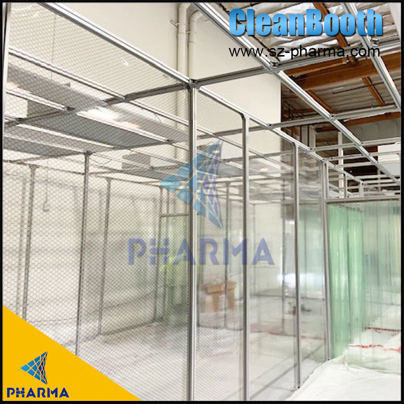 DIY Modular Cleanroom Size 4970 X 6100mm with dressing room