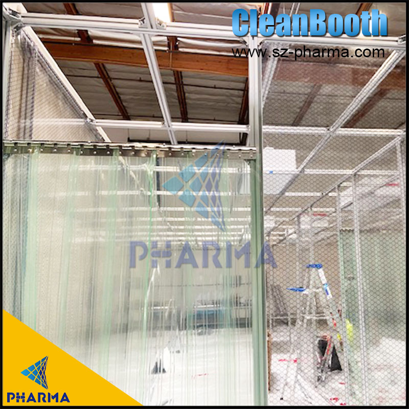 DIY Modular Cleanroom Size 4970 X 6100mm with dressing room