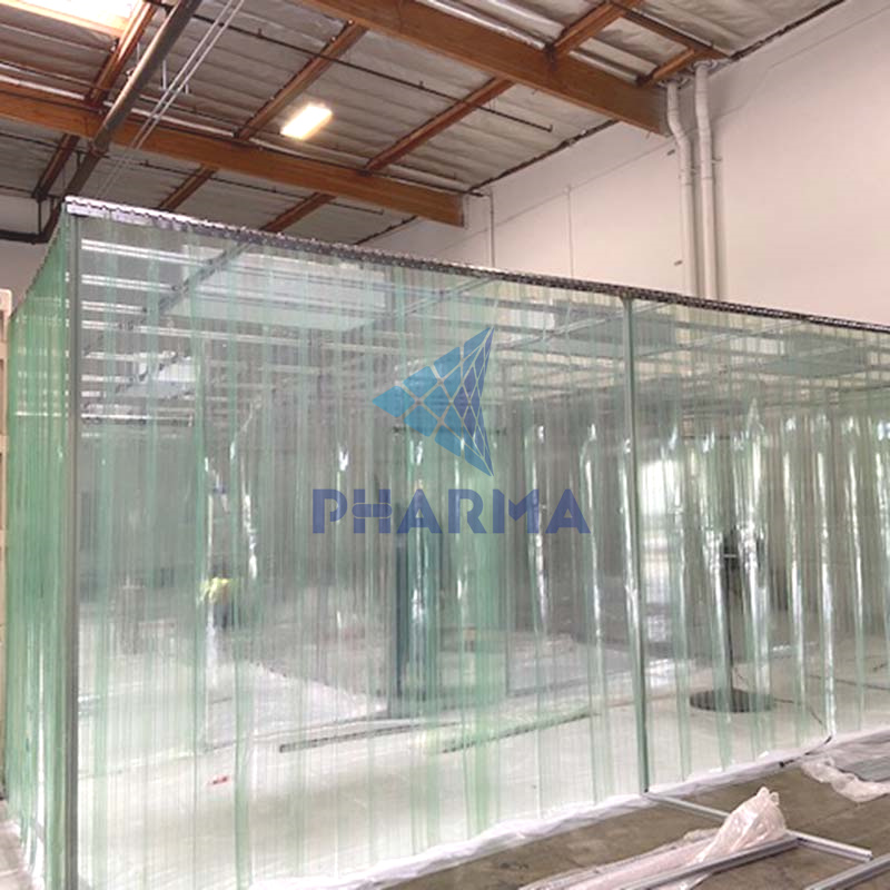 product-PHARMA-Class D Portable Clean Room Tent PVC curtain And PVC Sheet-img