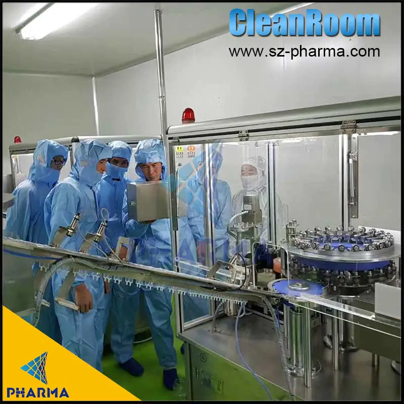 50 Square Meters Sterile Clean Room Of Stainless Steel Food Factory
