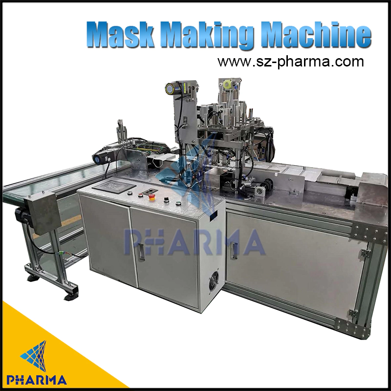 high speed 3-layer kids plane mask making machine with clean room workshop