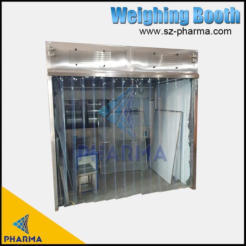 SS304 Dispensing Booth Sampling or Weighing Booth design for cleanroom
