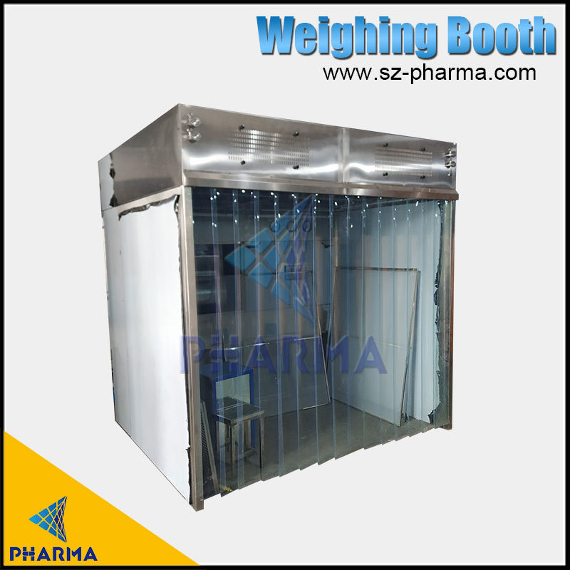 Class 100 SS 304 laminar flow hood for cleanroom