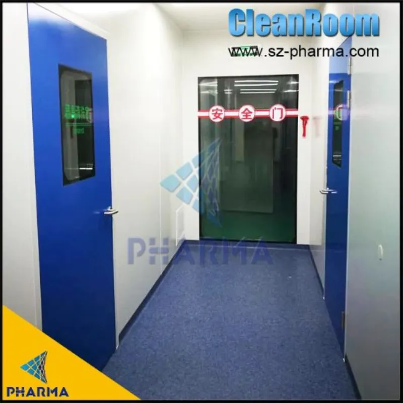 Aseptic Clean Room Composed Of Pvc Material Walls