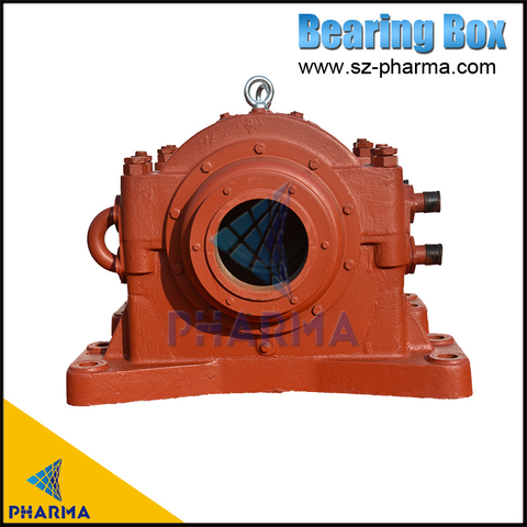Fan bearing box, water cooling box, oil cooling bearing box