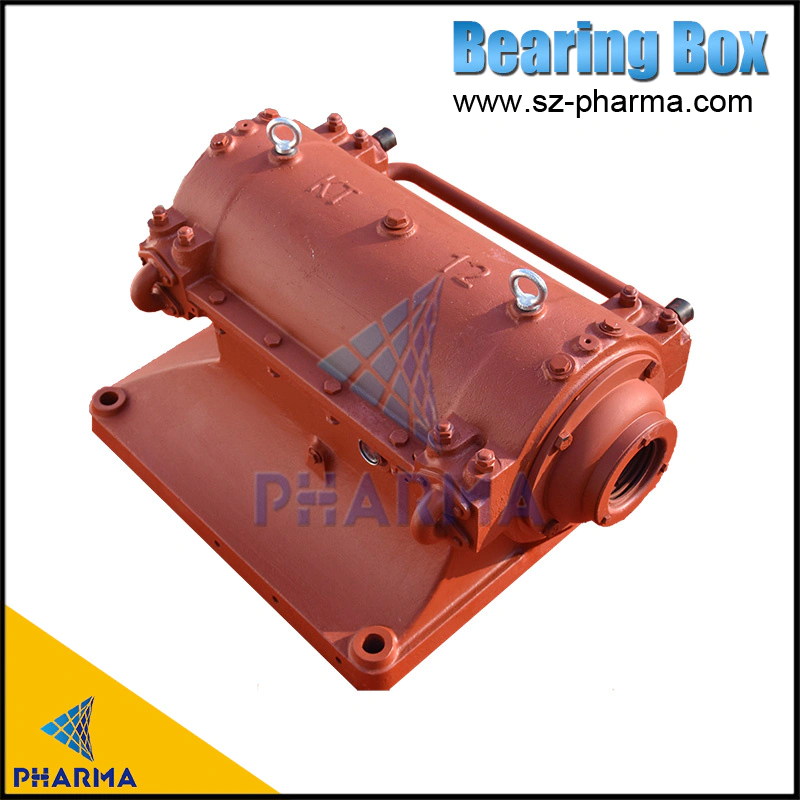 product-PHARMA-Horizontal water-cooled oil-cooled bearing box bearing pedestal customized fan parts 