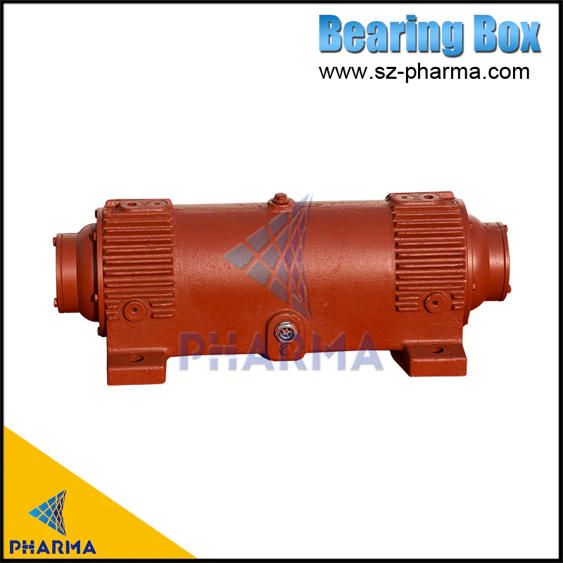 Fan accessories bearing box integral box