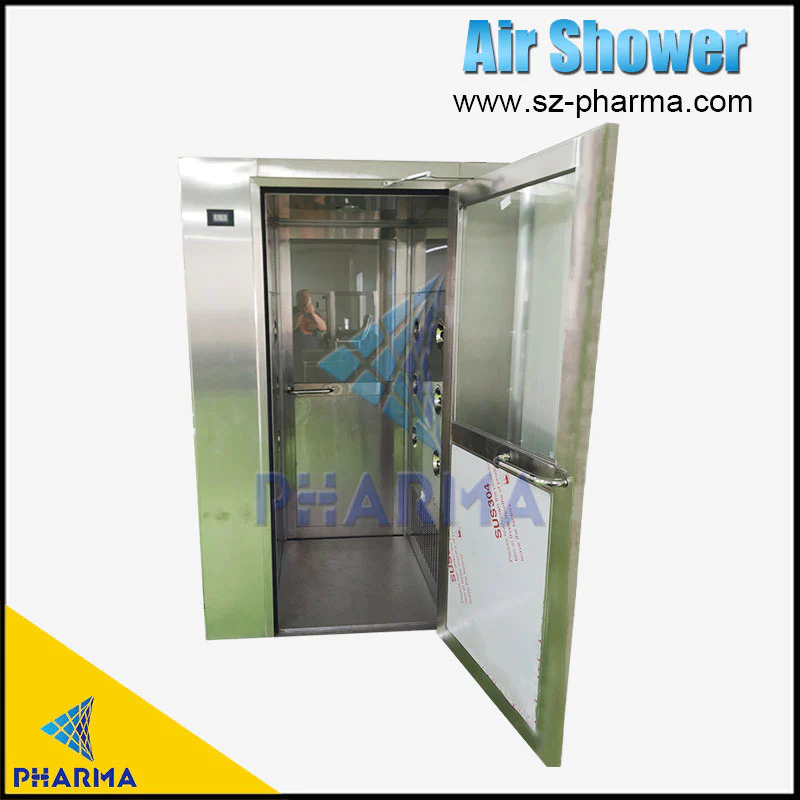 Air Shower With Auto Sliding Door, Dustfree Workshop Cargo Air Shower